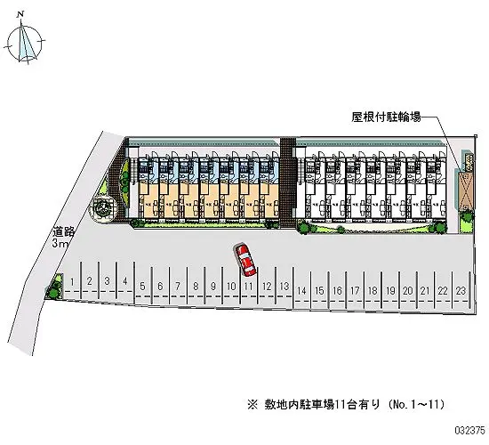 ★手数料０円★高浜市八幡町３丁目　月極駐車場（LP）